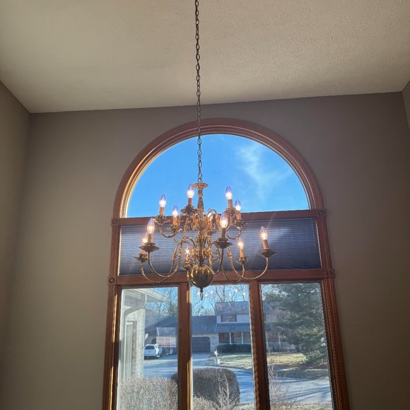 Livex Lighting Williamsburg 12 Light 26" Wide Candle Style Chandelier - Picture 3 of 4